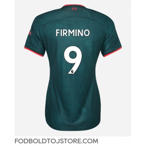 Liverpool Roberto Firmino #9 Tredjetrøje Dame 2022-23 Kortærmet